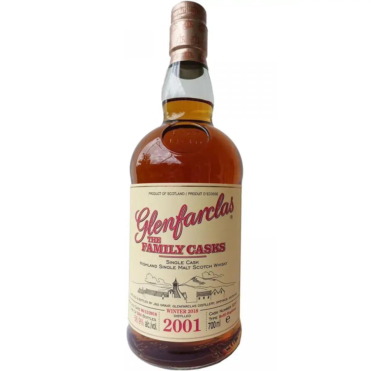 Glenfarclas 2001 Cask Nr.3297