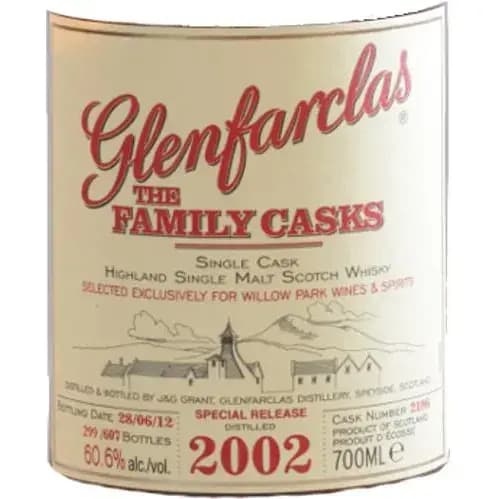 Glenfarclas 2002 Cask Nr.2196