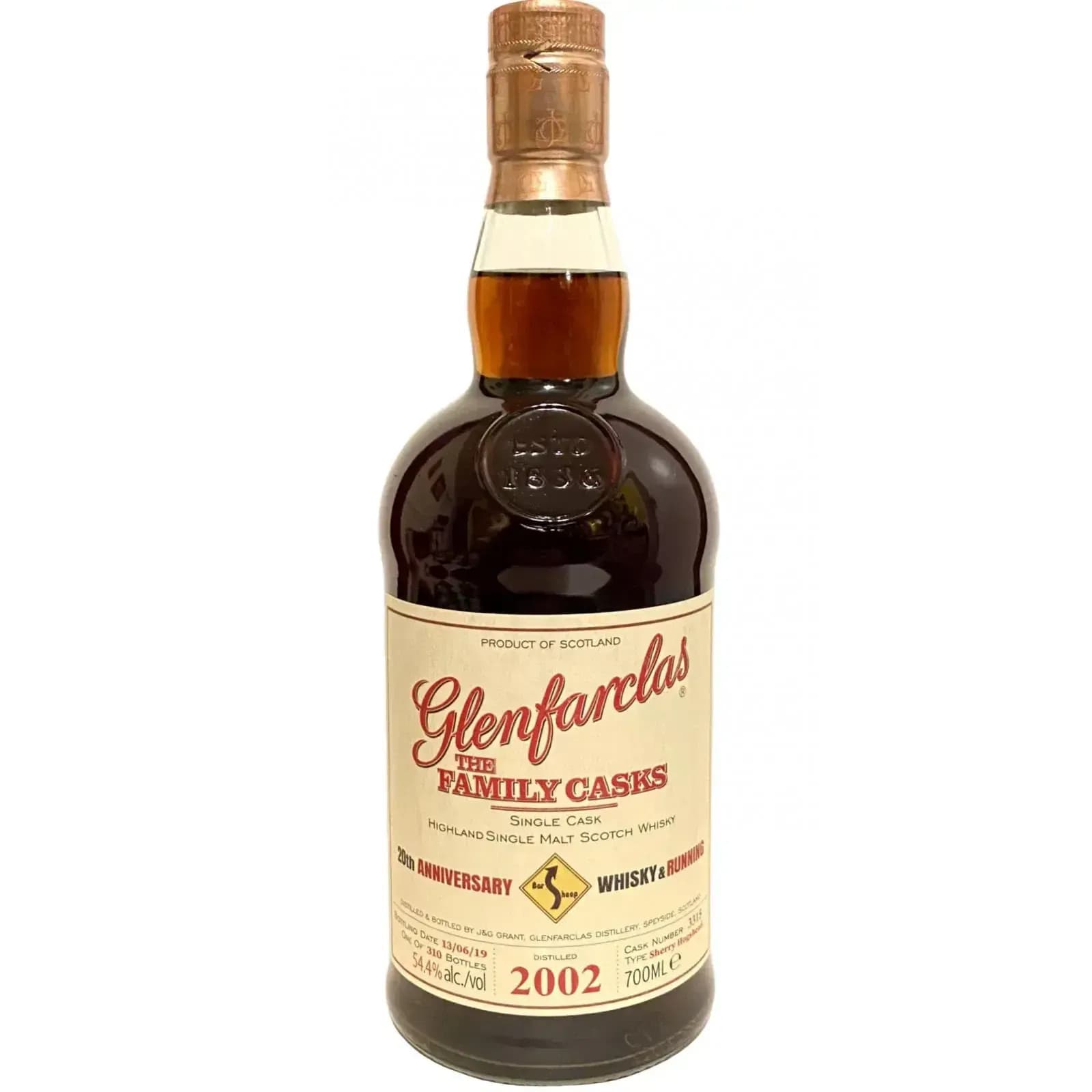 Glenfarclas 2002 Cask Nr.3315