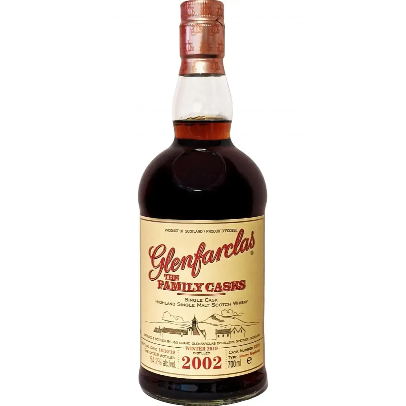 Glenfarclas 2002 Cask Nr.3318