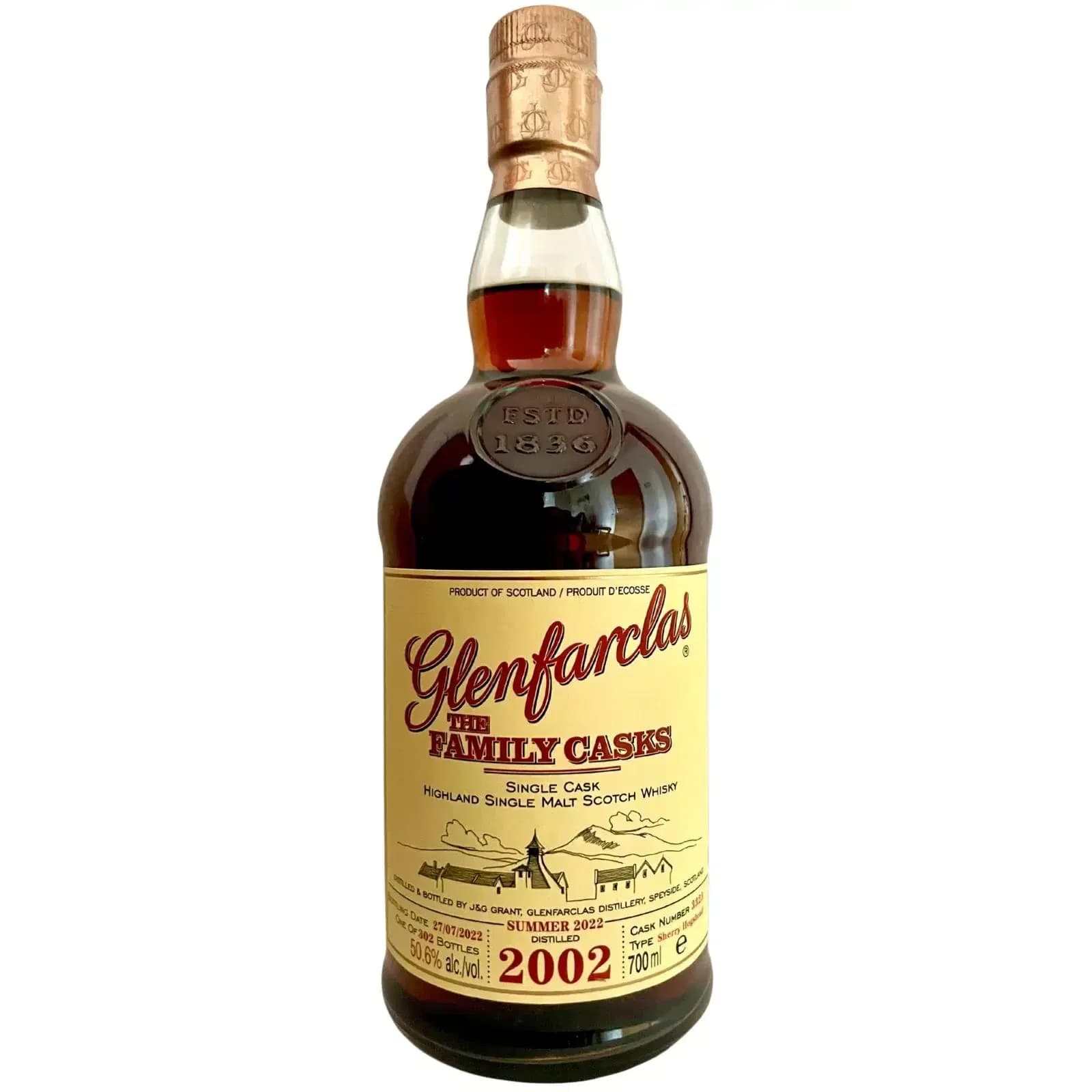 Glenfarclas 2002 Cask Nr.3323