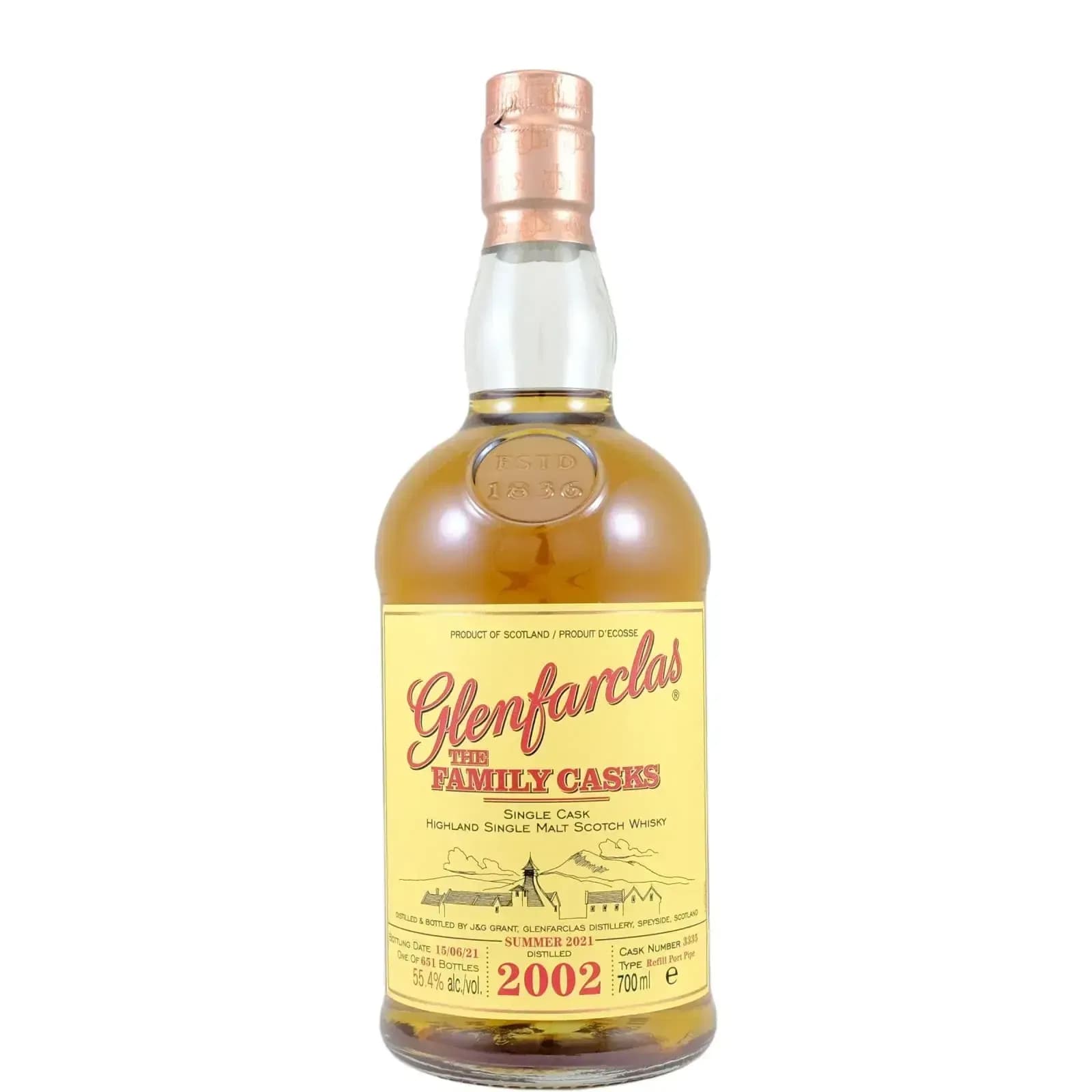 Glenfarclas 2002 Cask Nr.3335