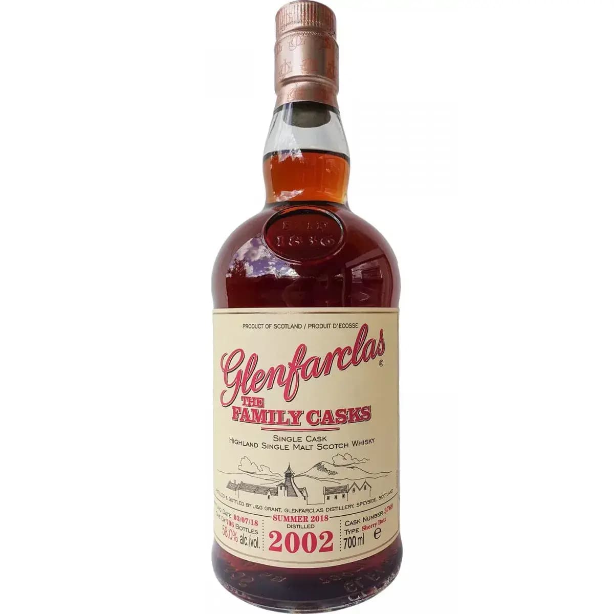 Glenfarclas 2002 Cask Nr.3769
