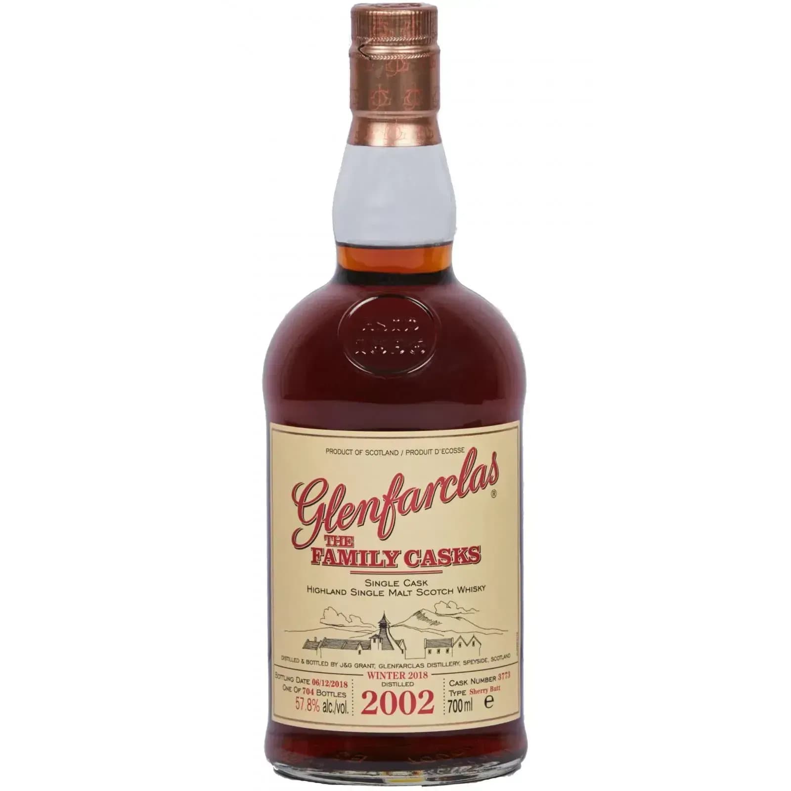 Glenfarclas 2002 Cask Nr.3773