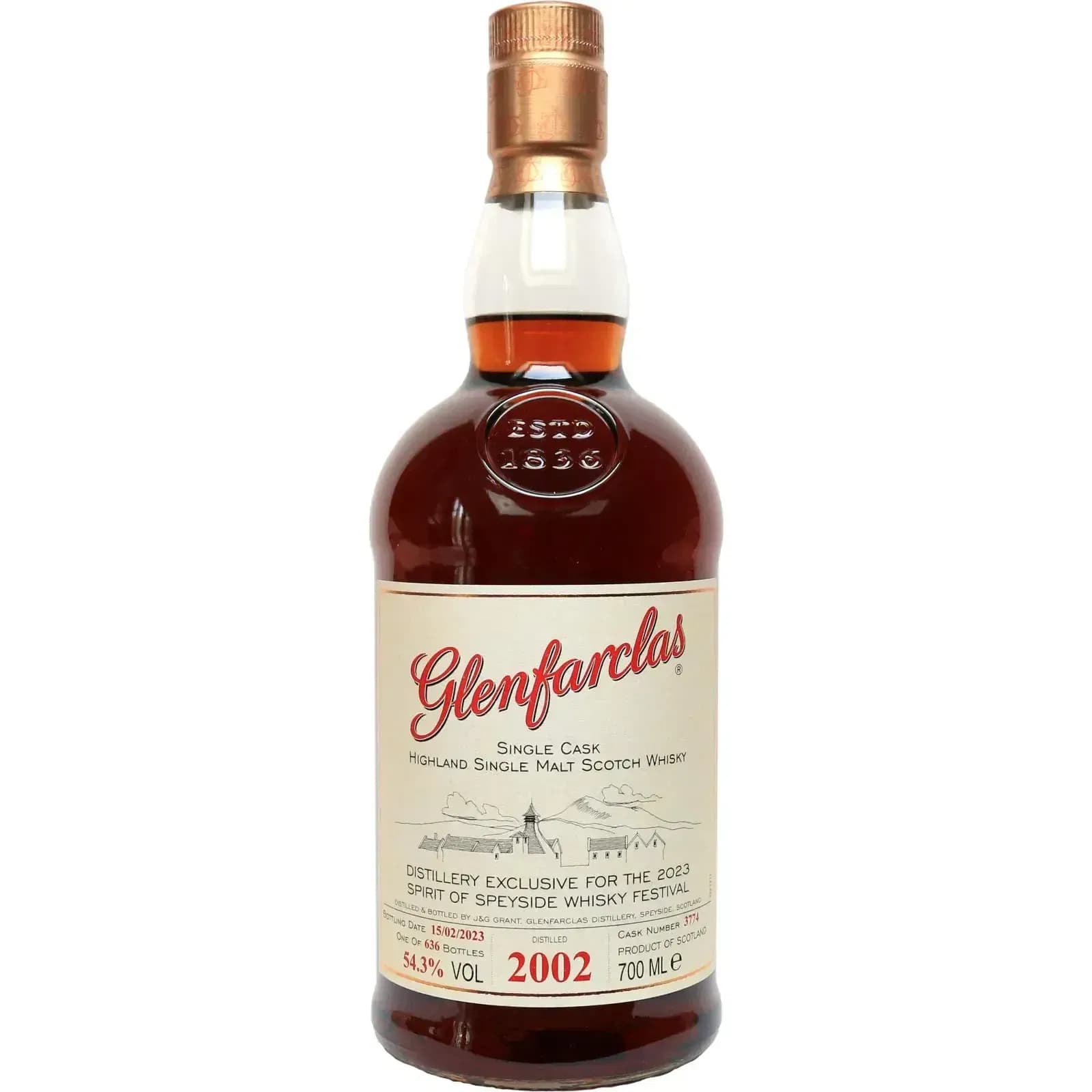 Glenfarclas 2002 Cask Nr.3774