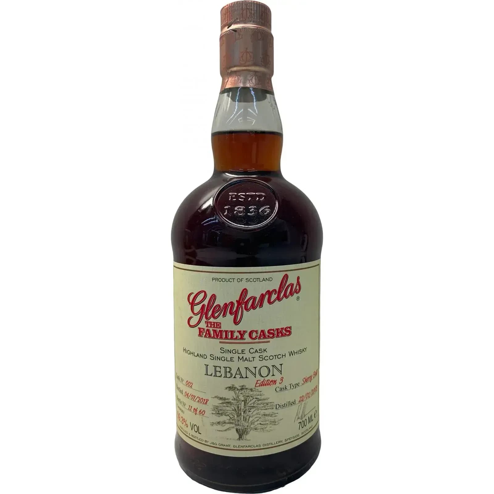 Glenfarclas 2003 Cask Nr.002