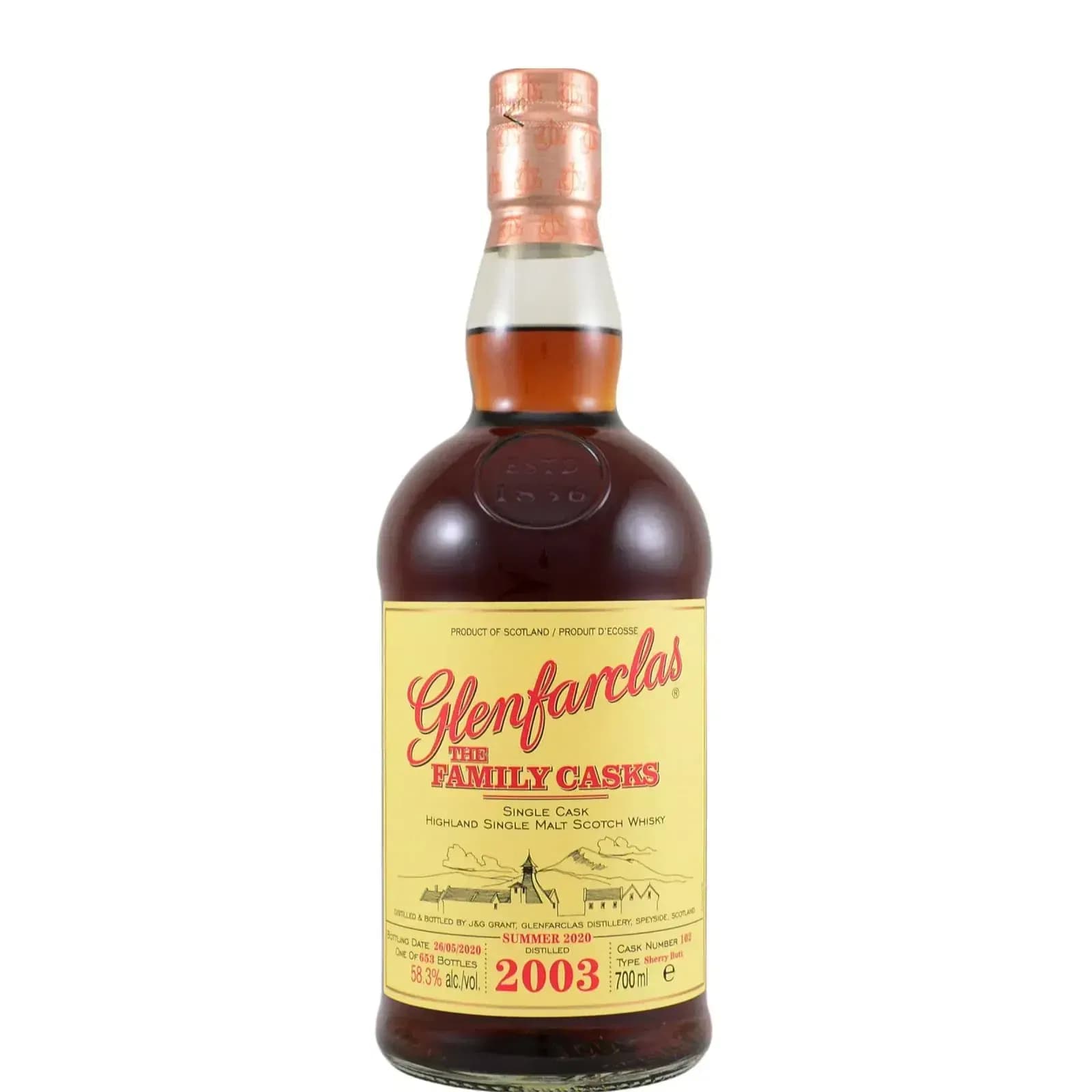 Glenfarclas 2003 Cask Nr.102
