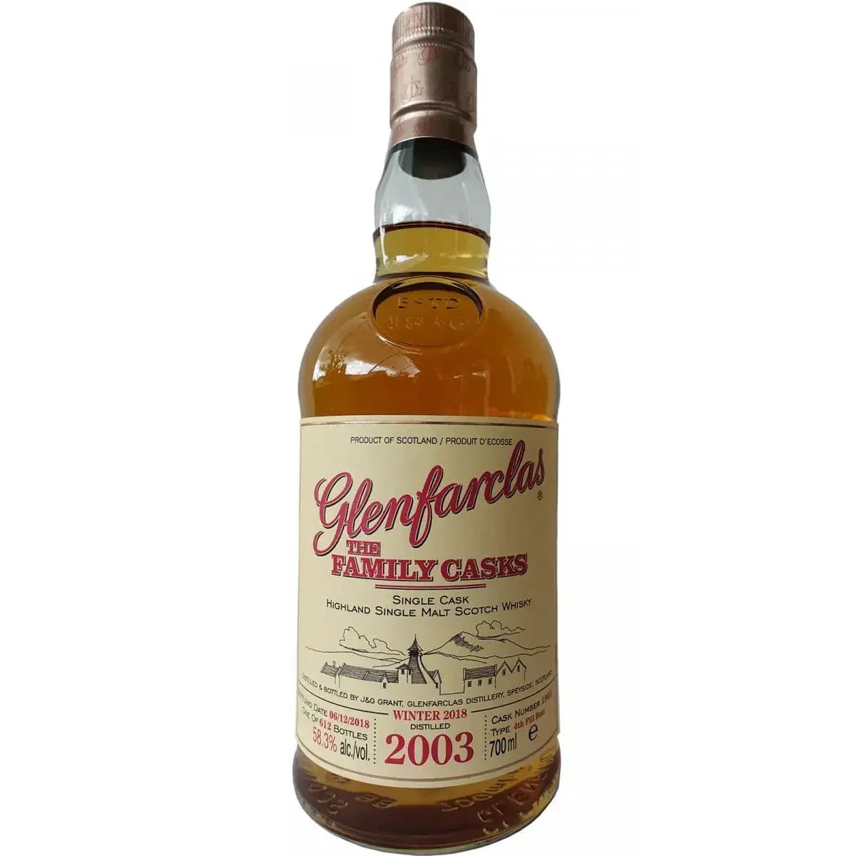 Glenfarclas 2003 Cask Nr.1963