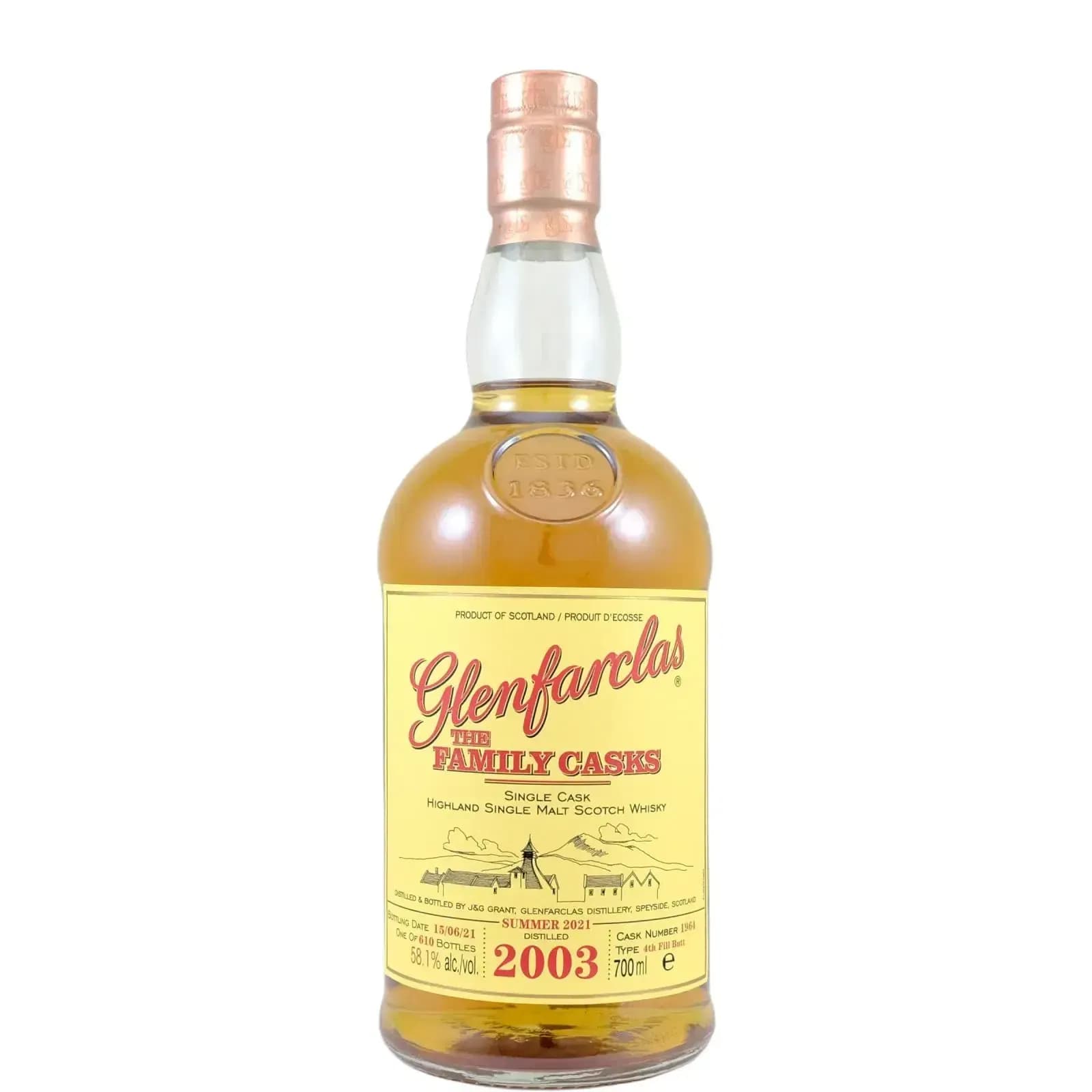 Glenfarclas 2003 Cask Nr.1964