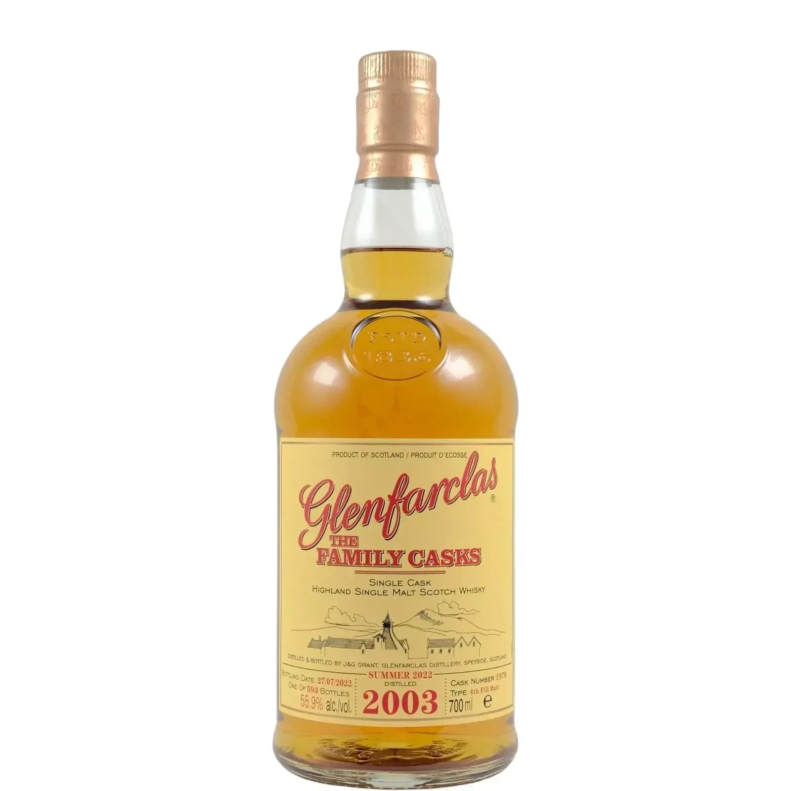 Glenfarclas 2003 Cask Nr.1970