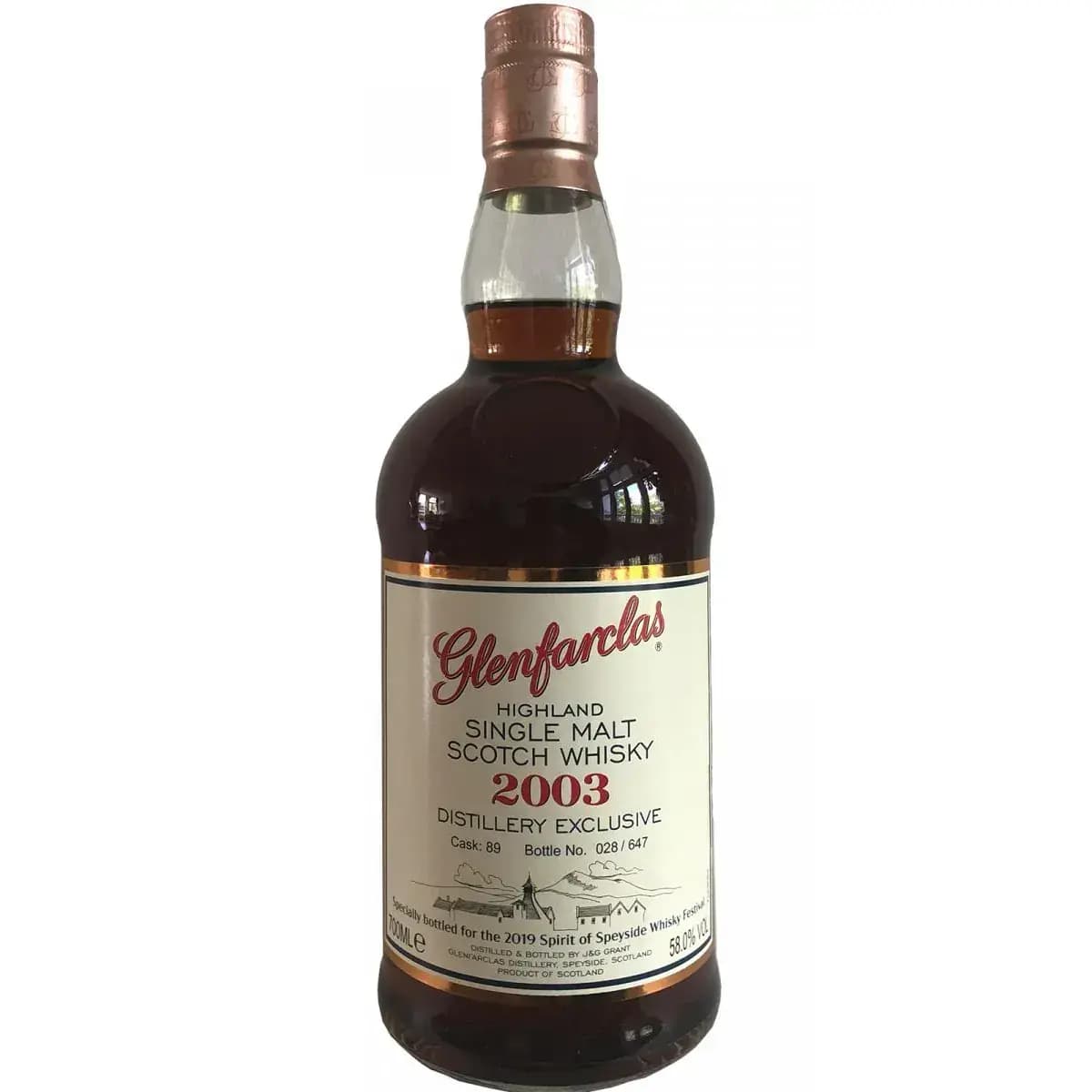 Glenfarclas 2003 Cask Nr.89