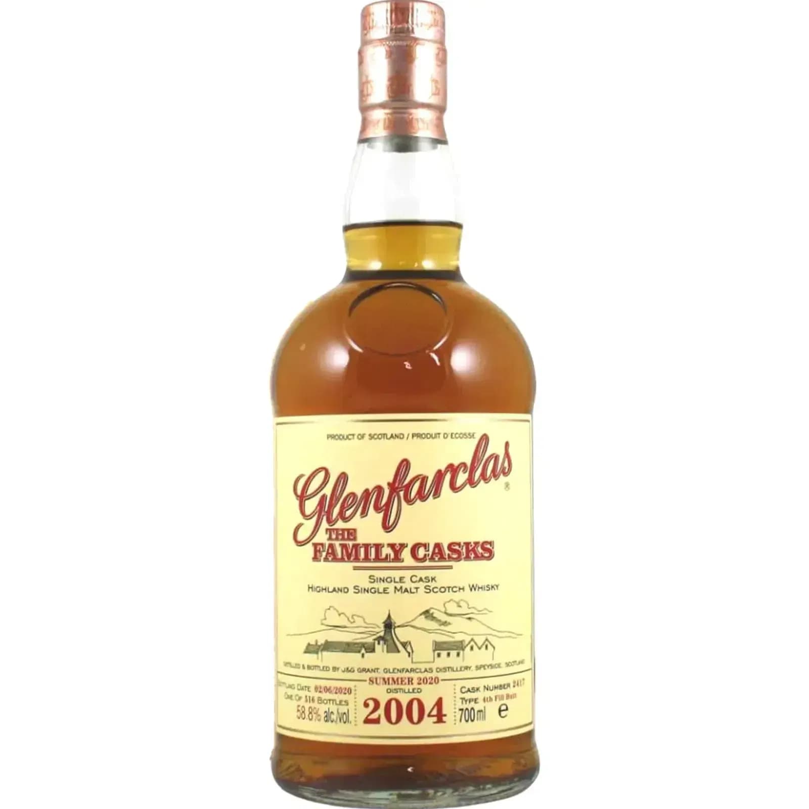 Glenfarclas 2004 Cask Nr.2417