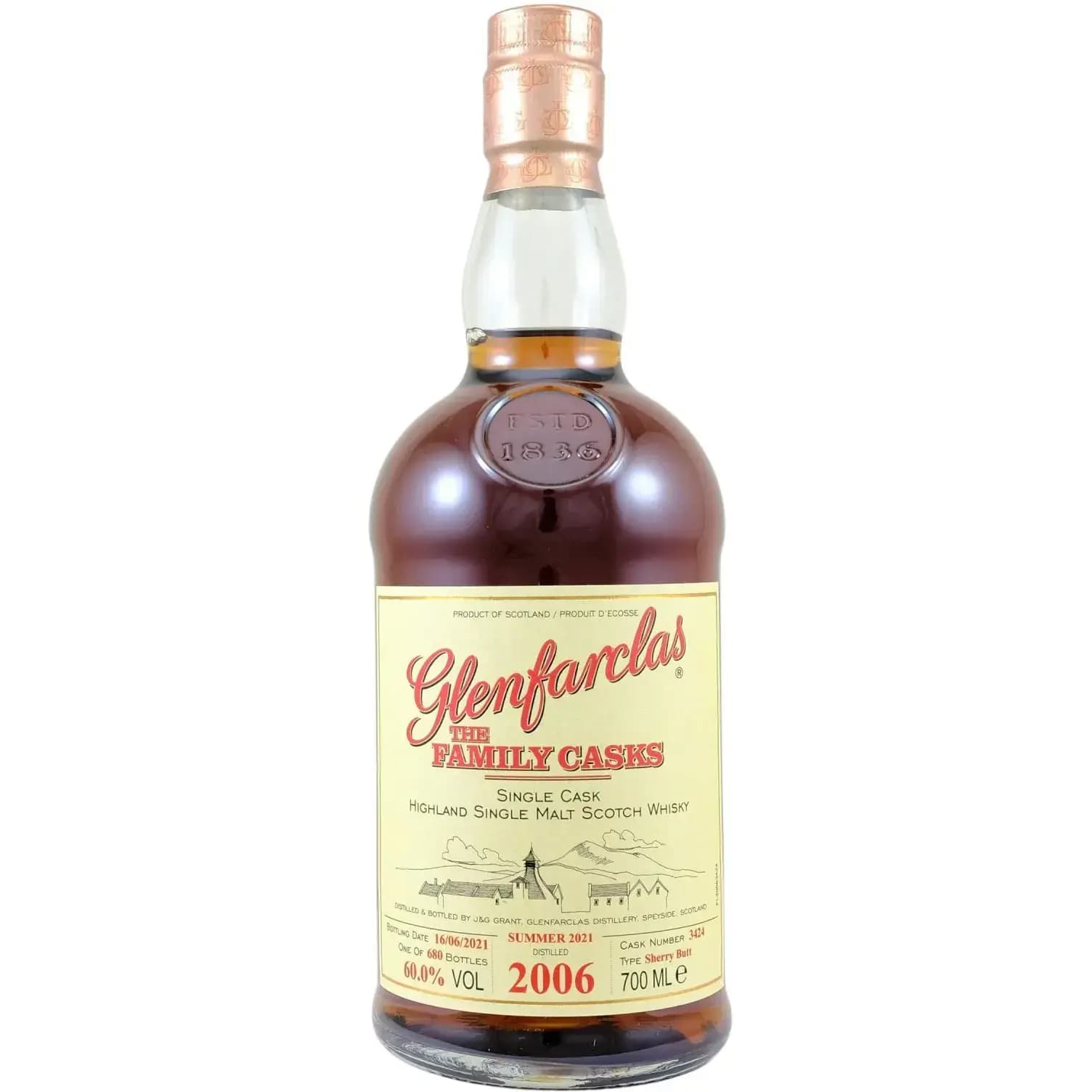 Glenfarclas 2006 Cask Nr.3424
