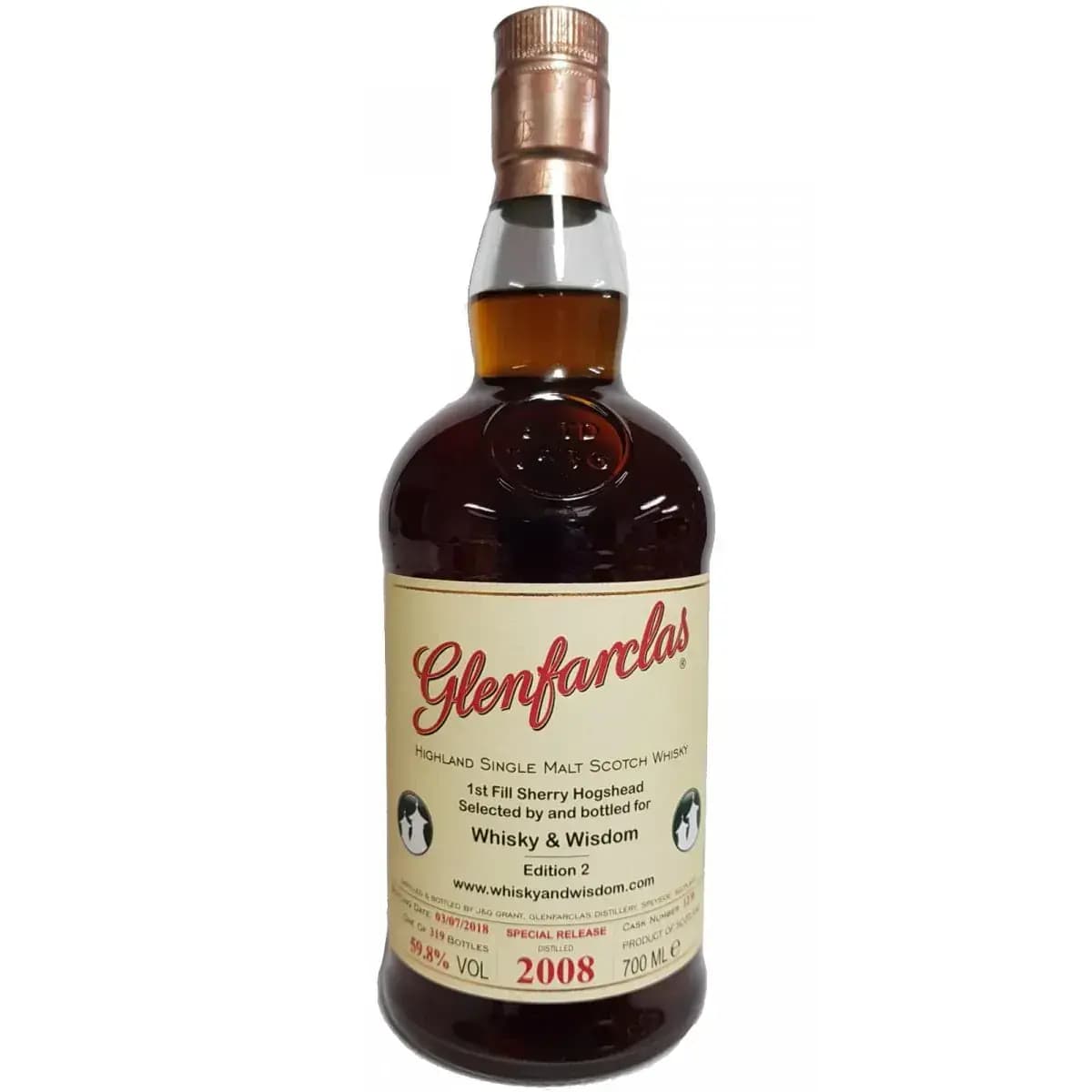 Glenfarclas 2008 Cask Nr.1270
