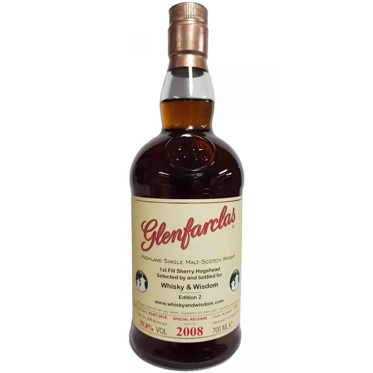 Glenfarclas 2008 Cask Nr.1270