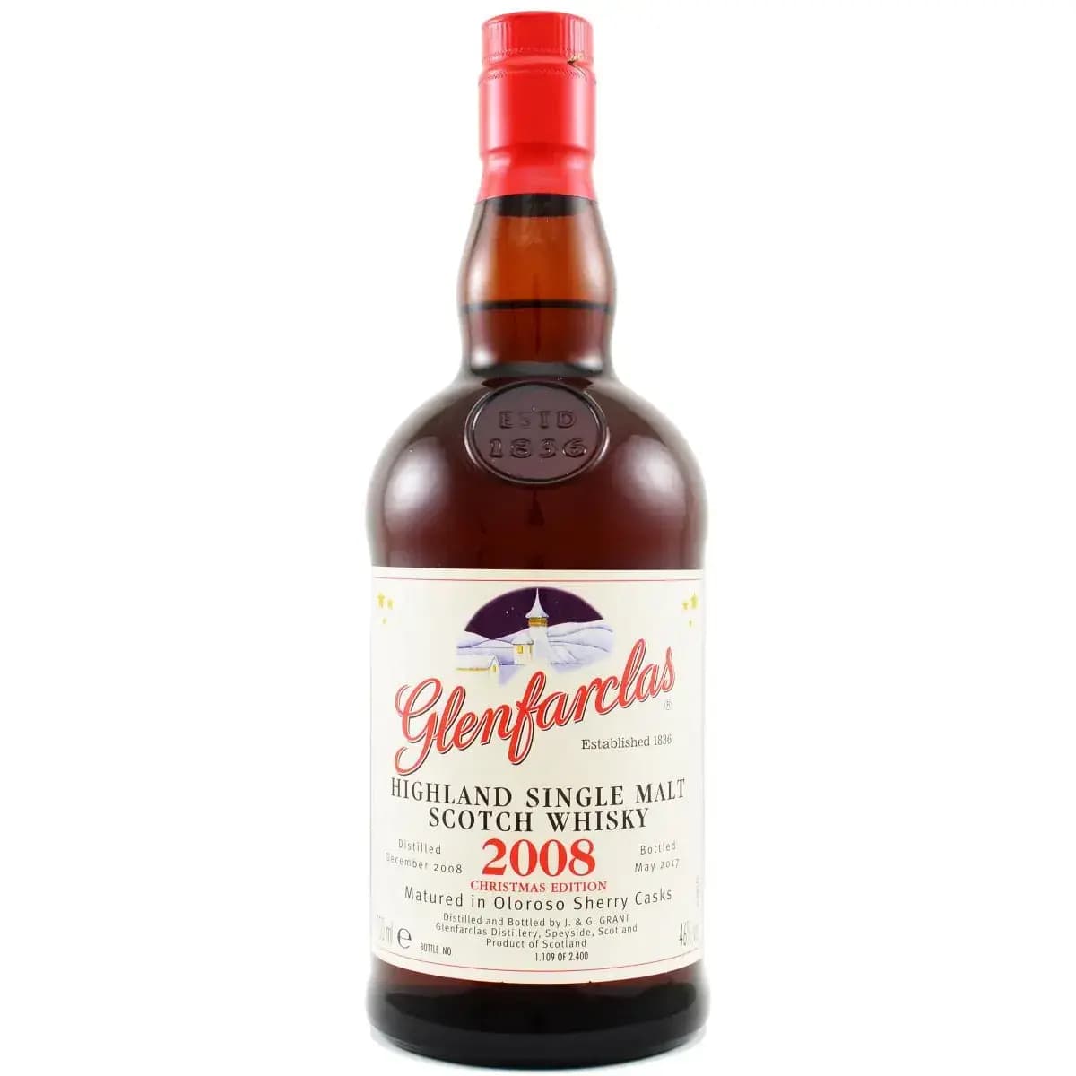 Glenfarclas 2008 Cask Nr.3032, 3046 - 3048, 3051