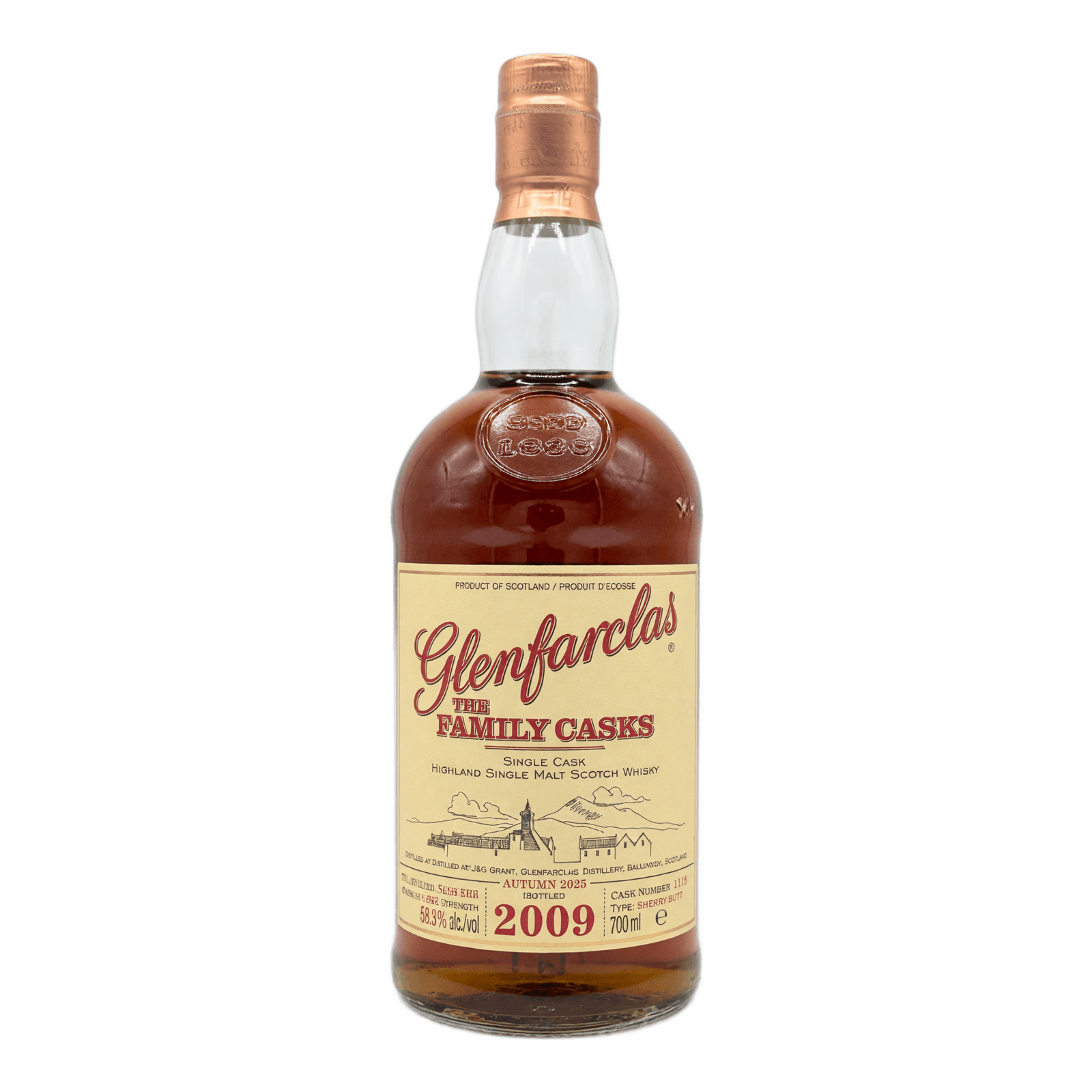 Glenfarclas 2009 Family Casks Vintage - Autumn 2025 Cask Nr.1118