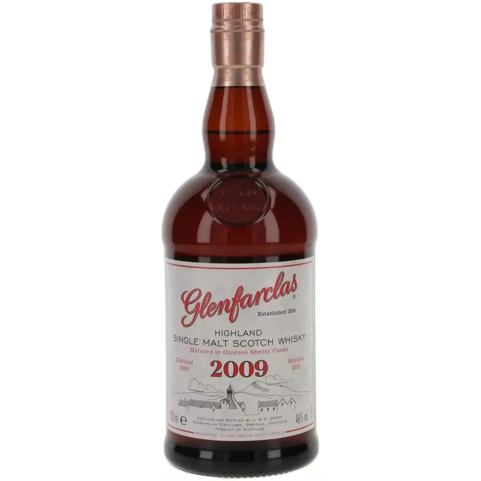 Glenfarclas 2009 Whisky.de Club 2021/2022