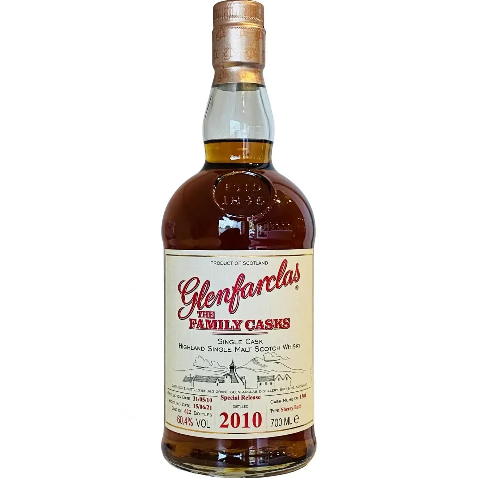 Glenfarclas 2010 Cask Nr.1504