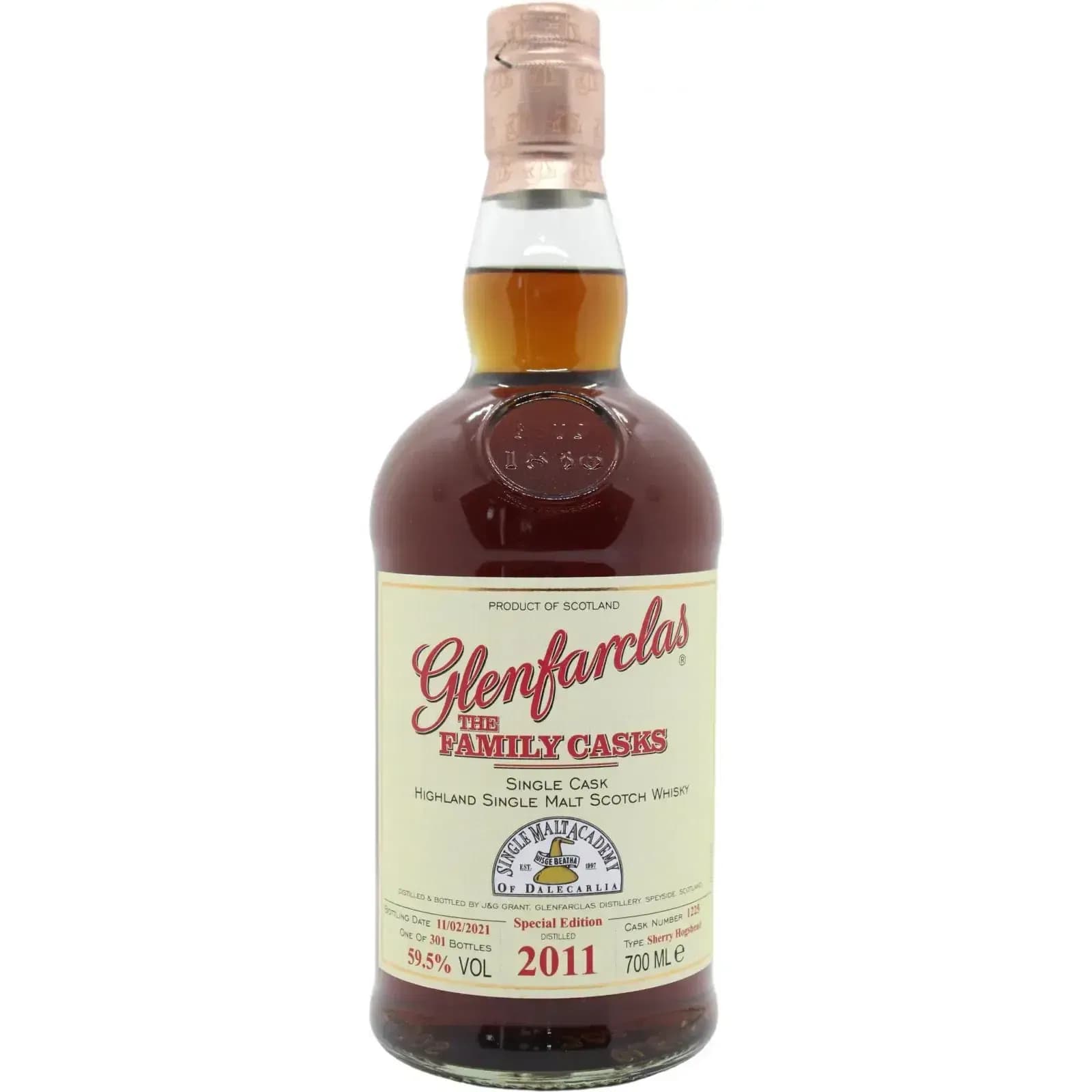 Glenfarclas 2011 Cask Nr.1225