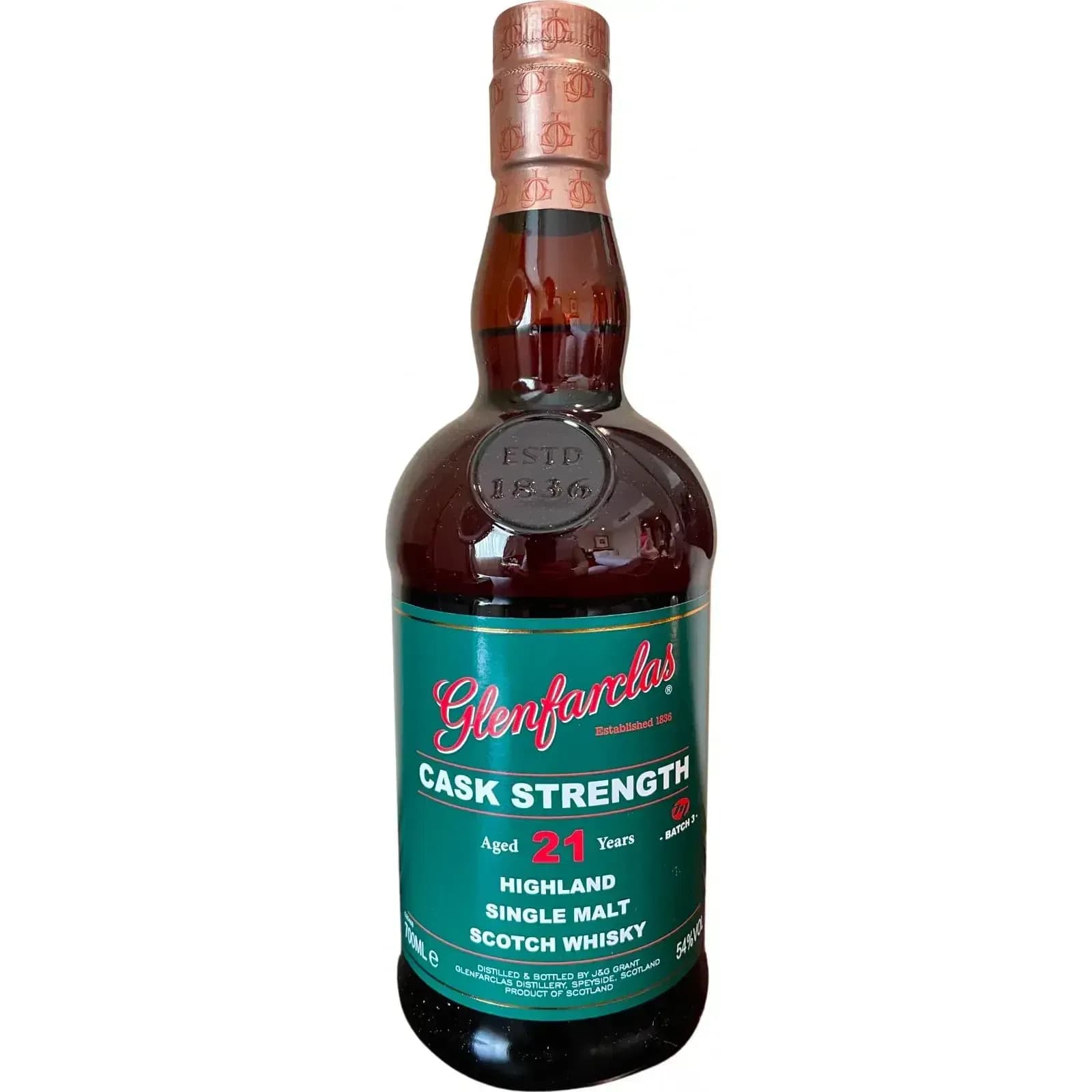 Glenfarclas 21 Years Old Cask Strength Batch 3
