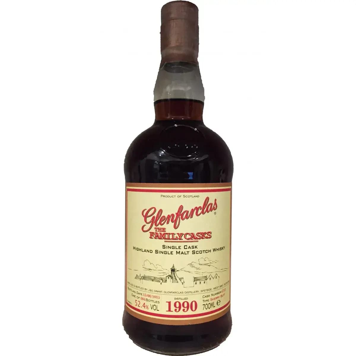 Glenfarclas 25 Years Old 1990 Cask Nr.4711