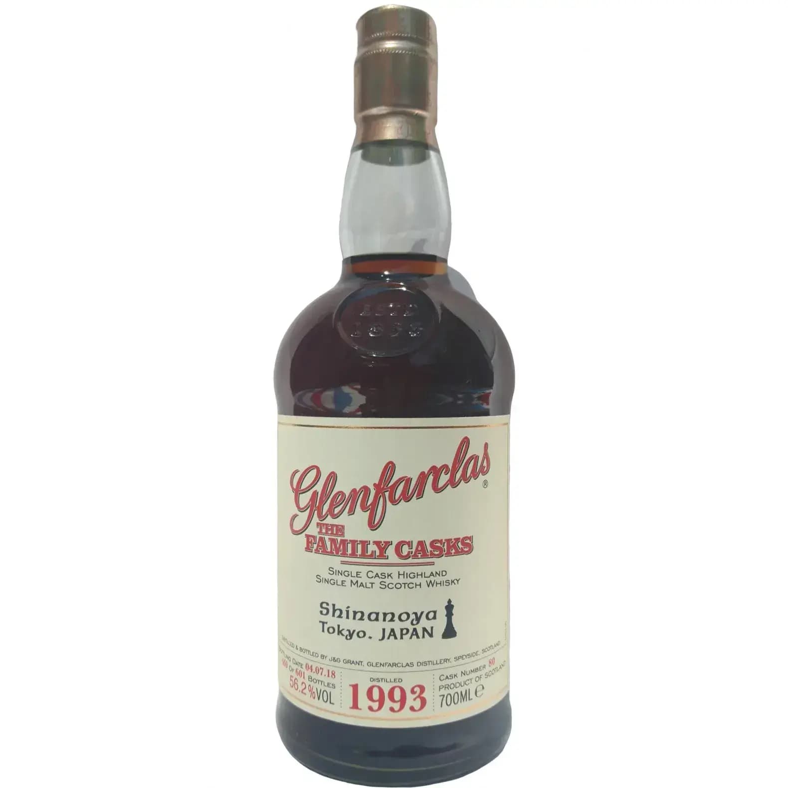 Glenfarclas 25 Years Old 1993 Cask Nr.80