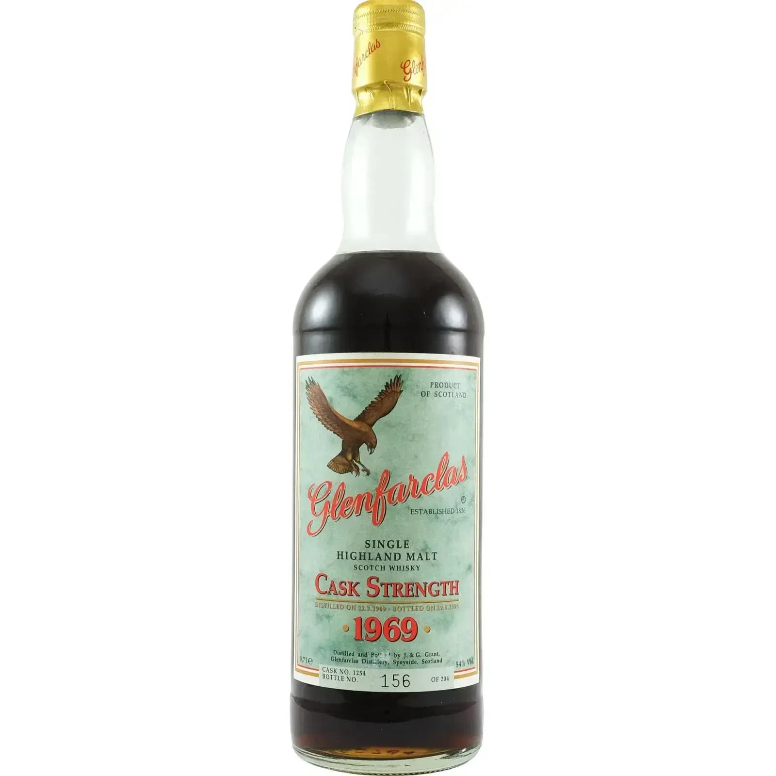 Glenfarclas 27 Years Old 1969 Cask Nr.1254