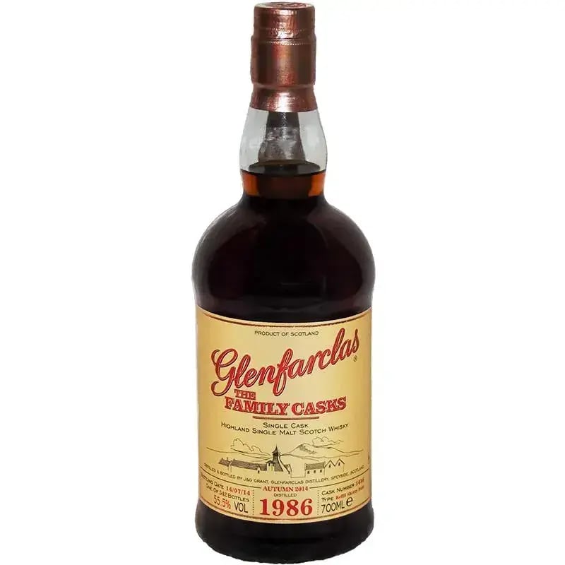 Glenfarclas 28 Years Old 1986 Cask Nr.3456