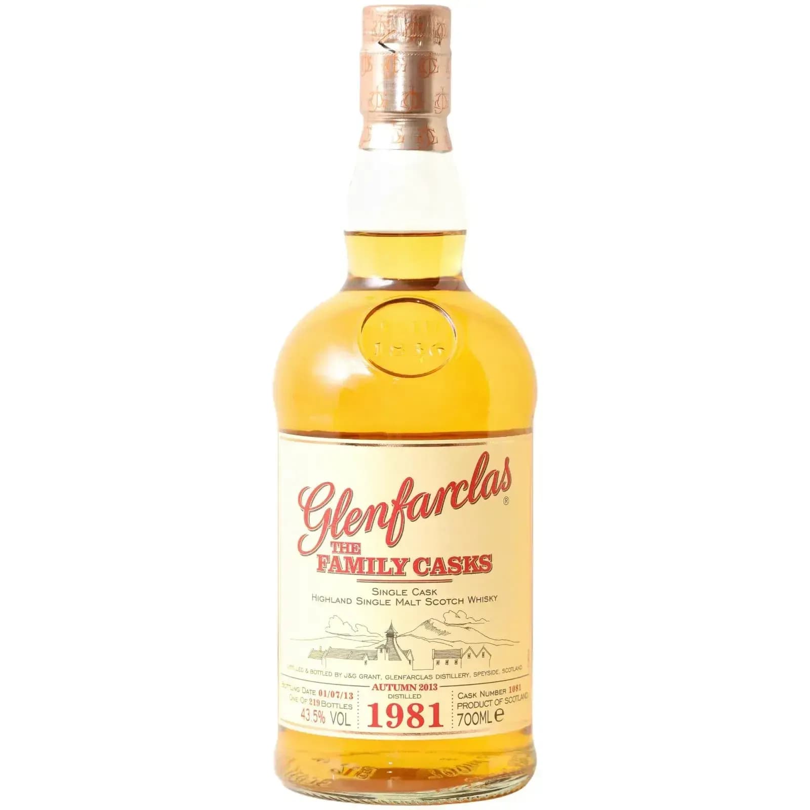 Glenfarclas 32 Years Old 1981 Cask Nr.1081