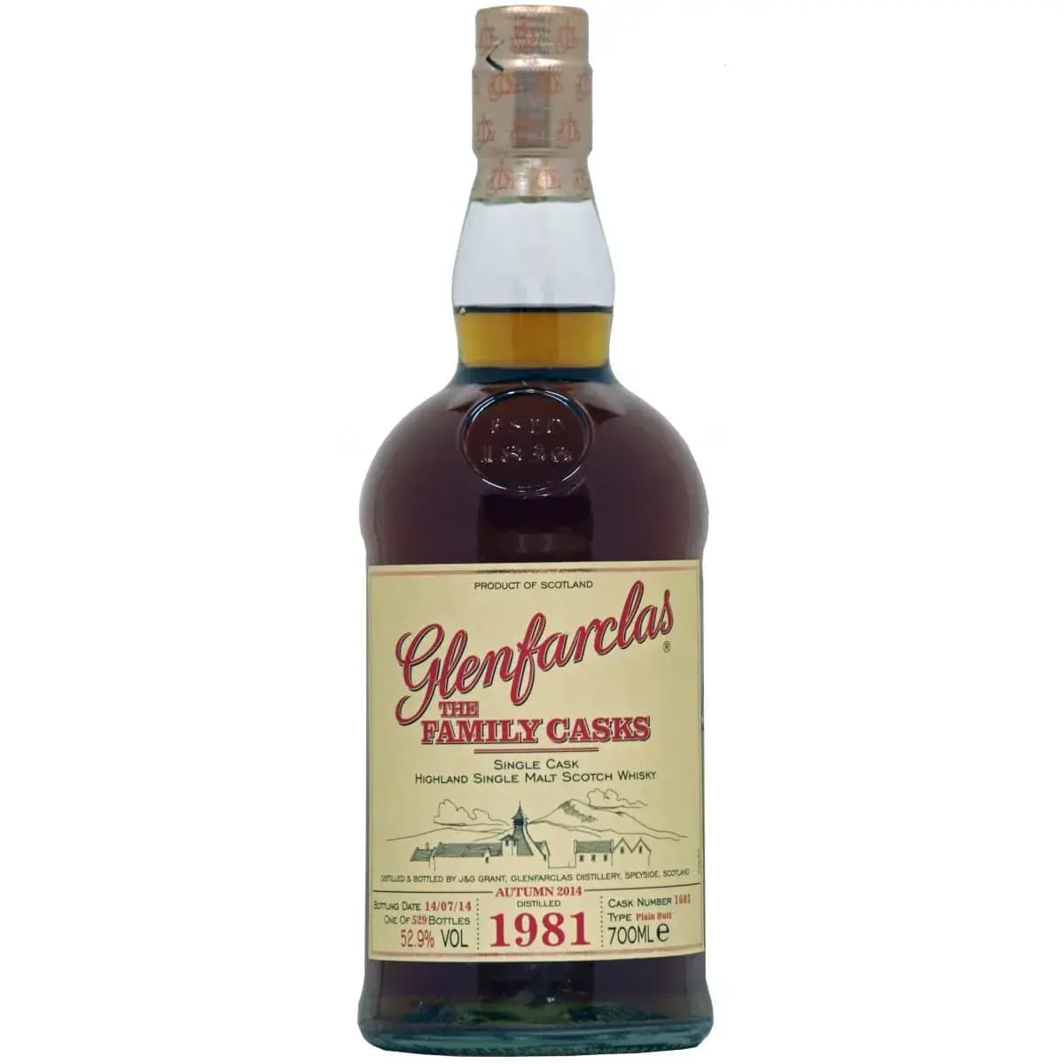 Glenfarclas 33 Years Old 1981 Cask Nr.1603