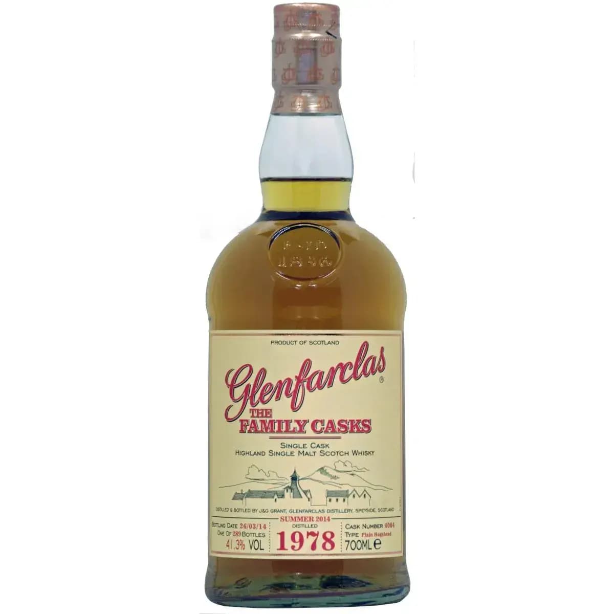 Glenfarclas 35 Years Old 1978 Cask Nr.4004