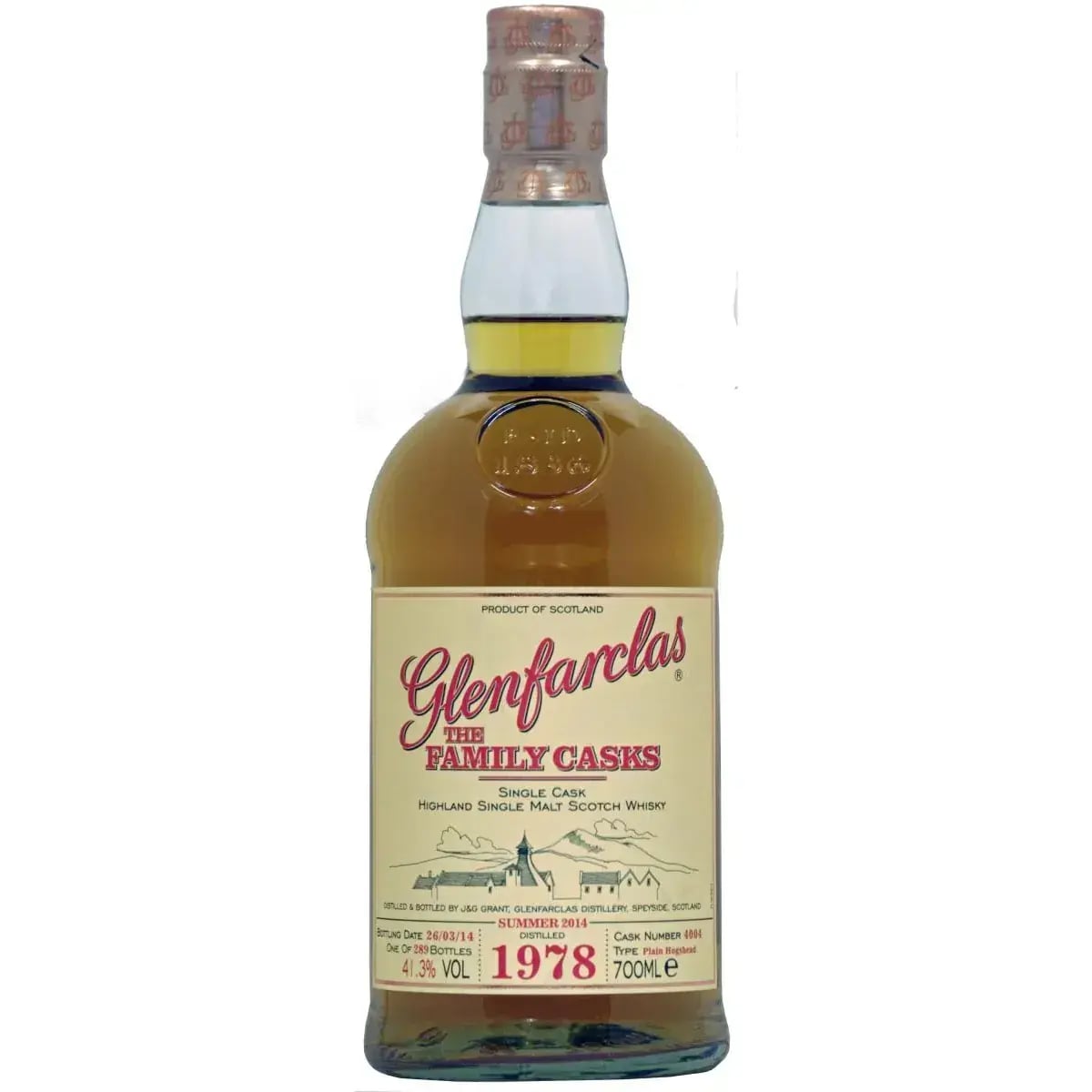 Glenfarclas 35 Years Old 1978 Cask Nr.4004