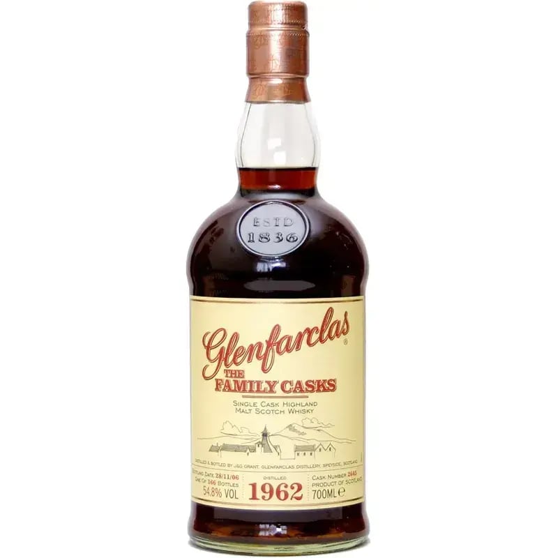 Glenfarclas 44 Years Old 1962 Cask Nr.2645