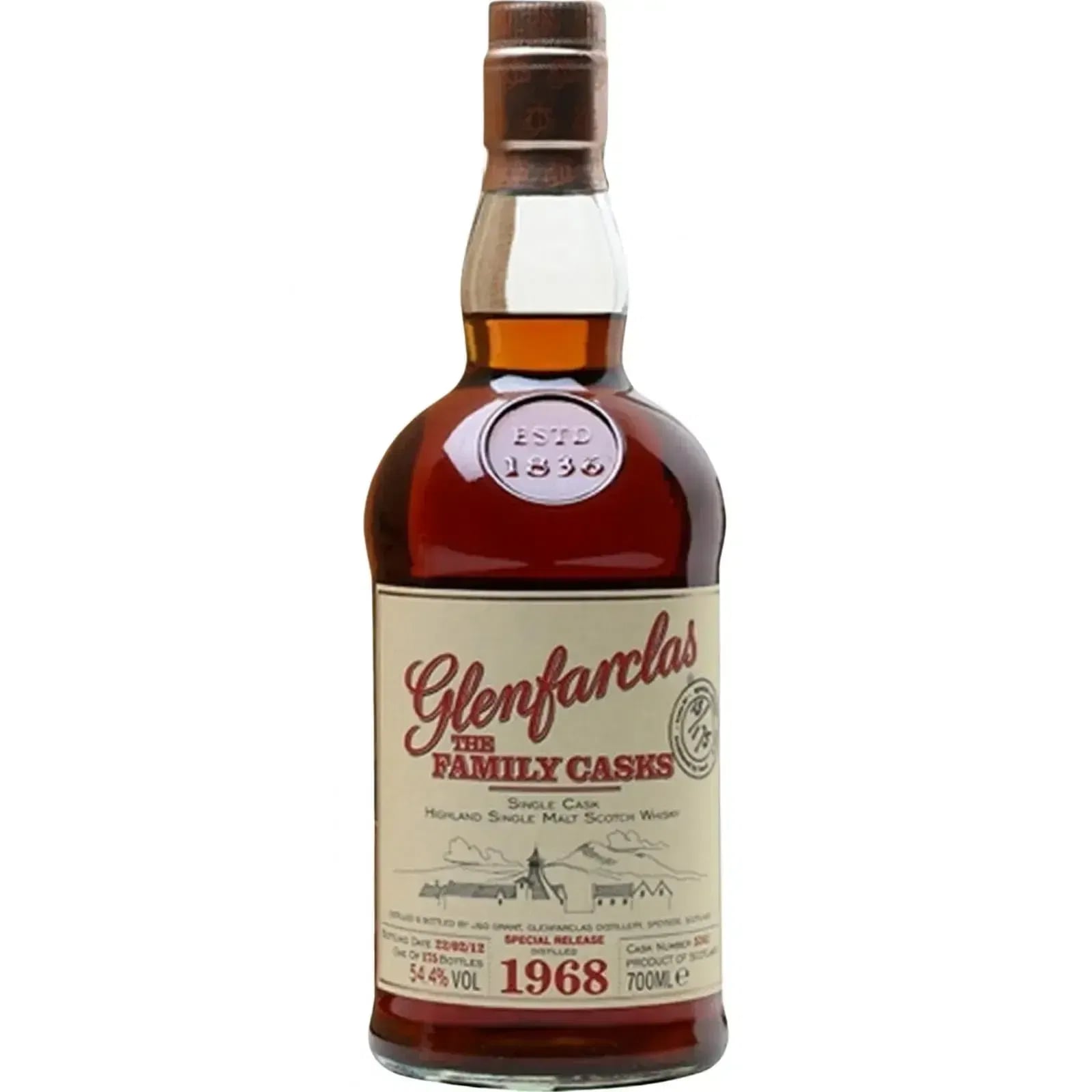 Glenfarclas 44 Years Old 1968 Cask Nr.5241