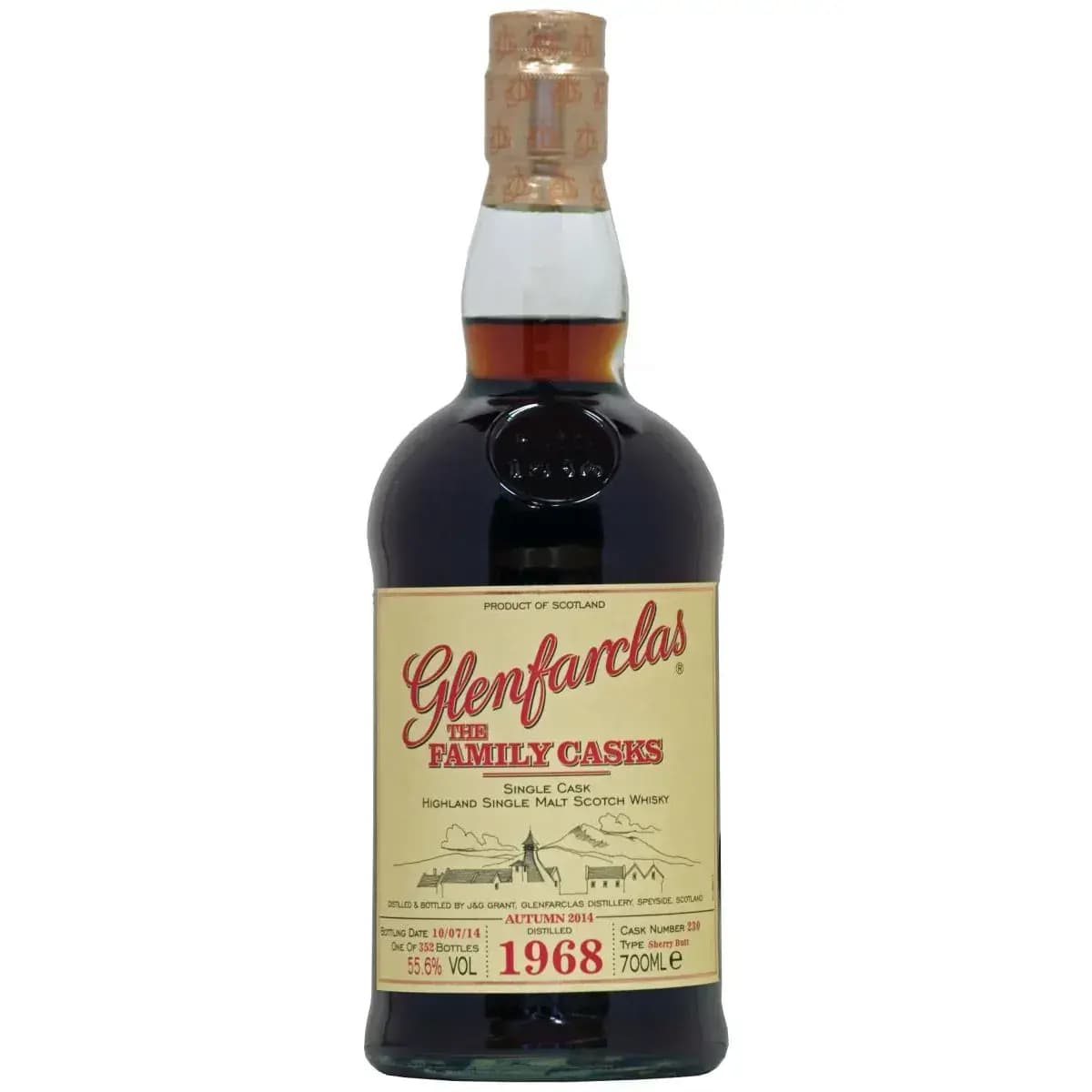 Glenfarclas 46 Years Old 1968 Cask Nr.230