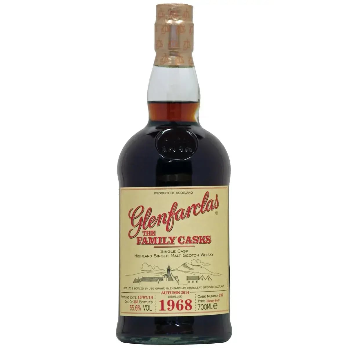 Glenfarclas 46 Years Old 1968 Cask Nr.230