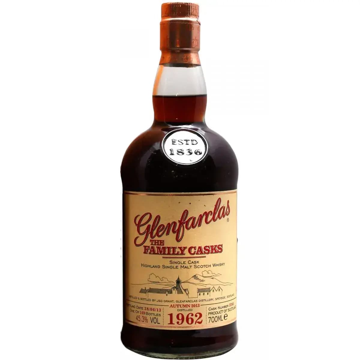 Glenfarclas 50 Years Old 1962 Cask Nr.3245