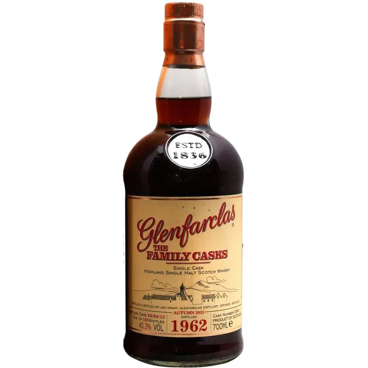 Glenfarclas 50 Years Old 1962 Cask Nr.3245