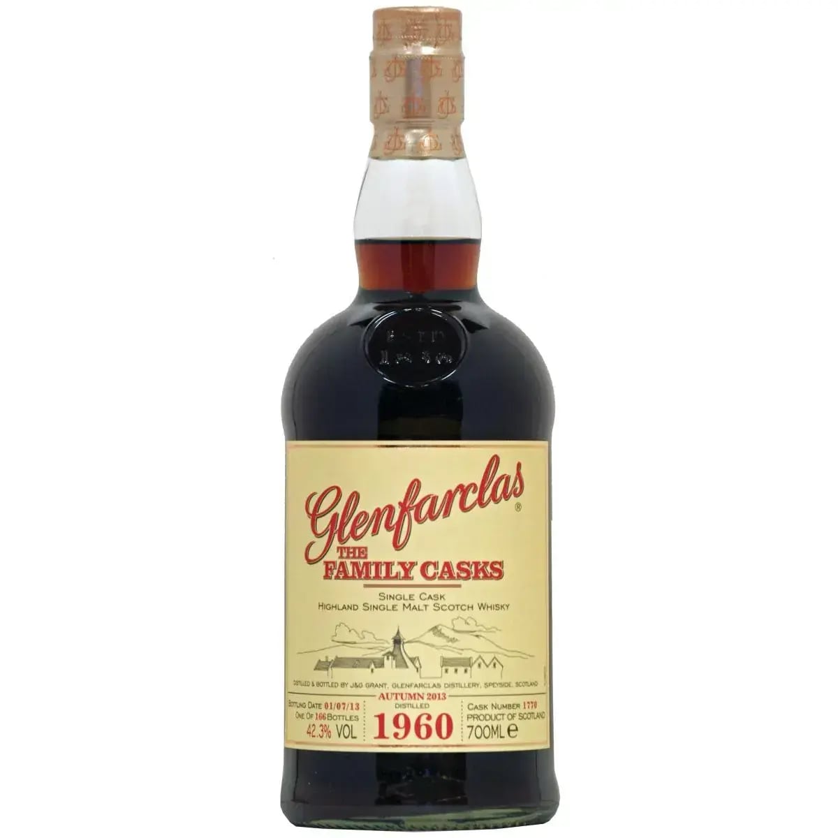 Glenfarclas 53 Years Old 1960 Cask Nr.1770