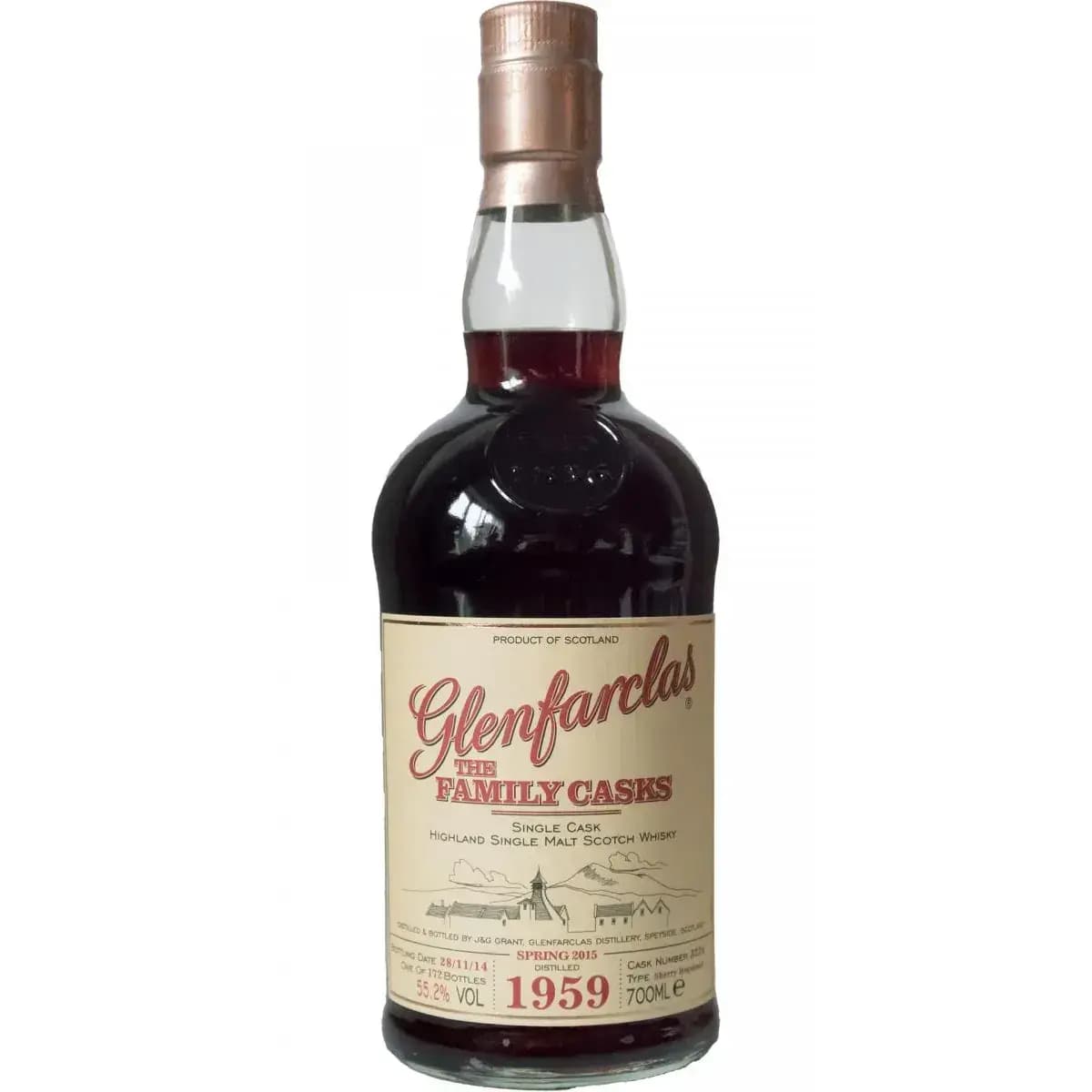 Glenfarclas 54 Years Old 1959 Cask Nr.3226