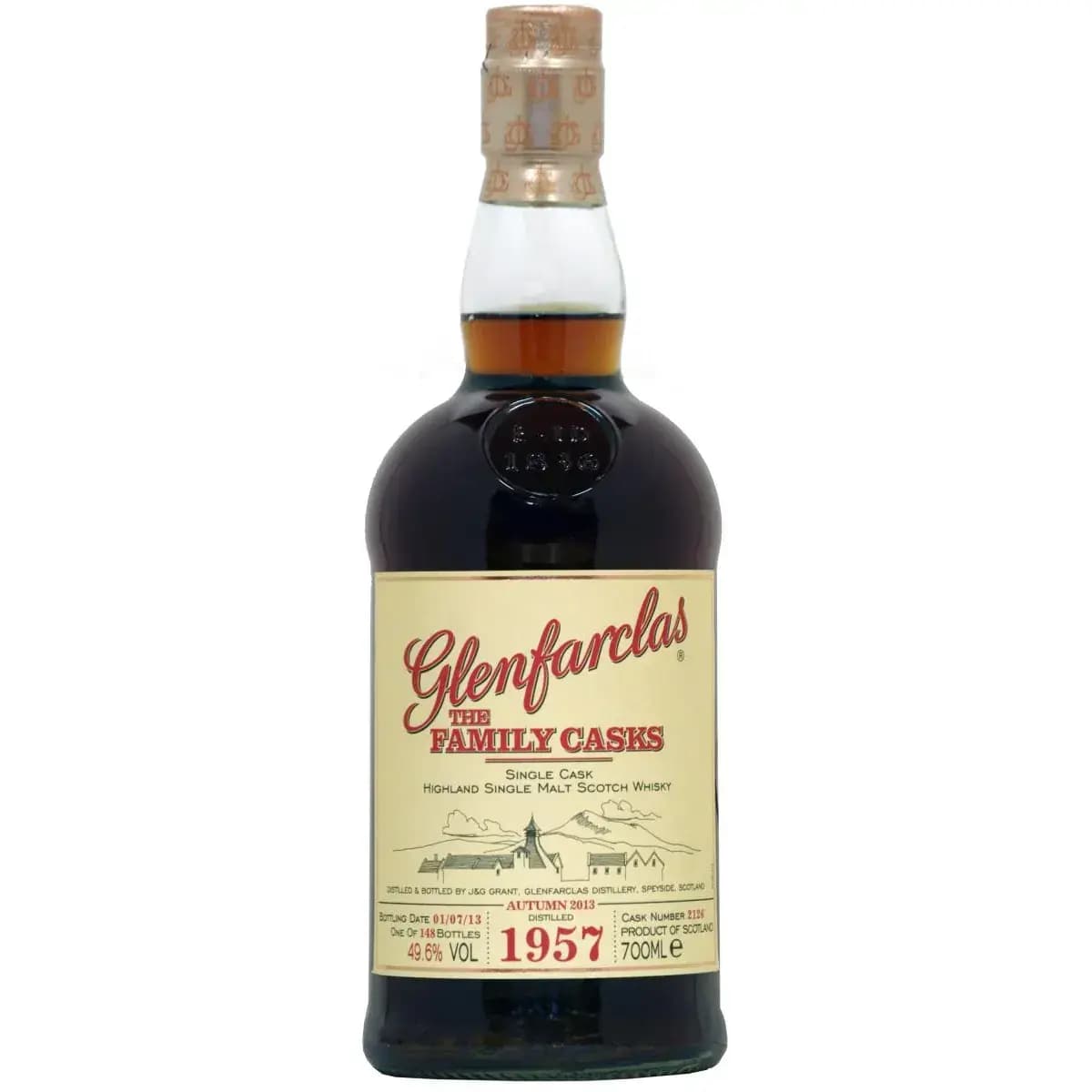 Glenfarclas 55 Years Old 1957 Cask Nr.2126