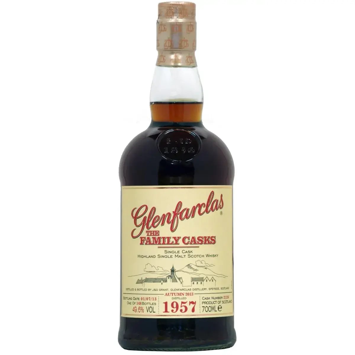 Glenfarclas 55 Years Old 1957 Cask Nr.2126