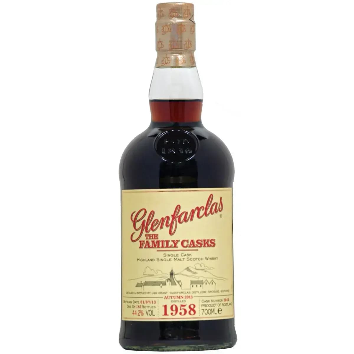 Glenfarclas 55 Years Old 1958 Cask Nr.2064