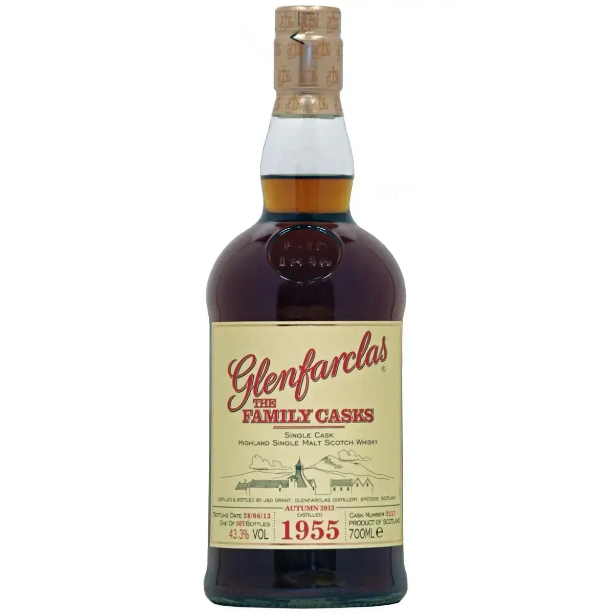 Glenfarclas 57 Years Old 1955 Cask Nr.2217