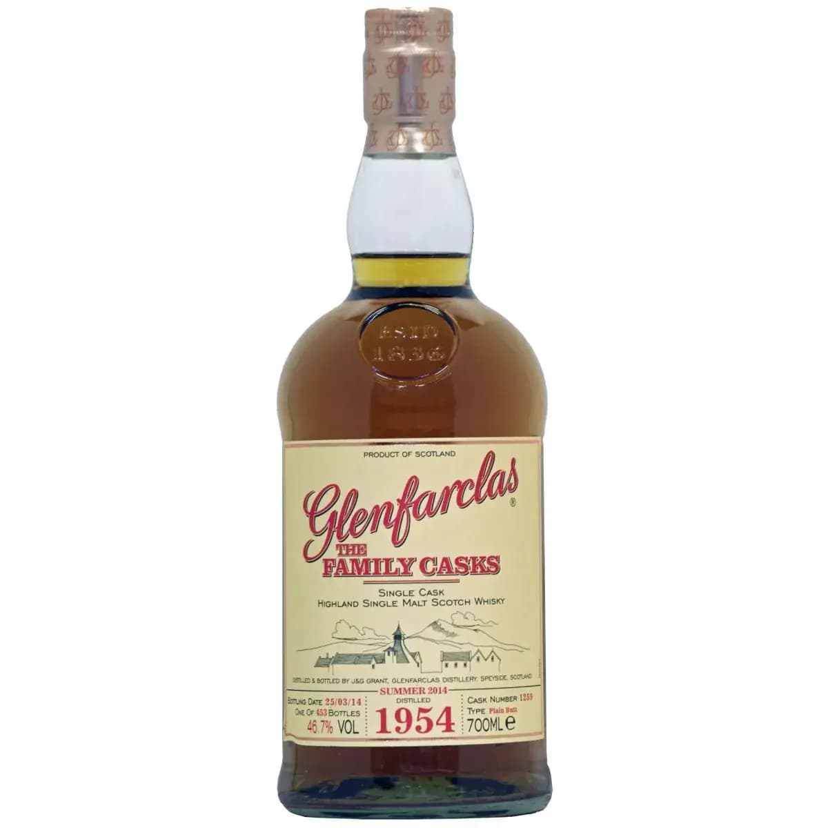 Glenfarclas 59 Years Old 1954 Cask Nr.1259
