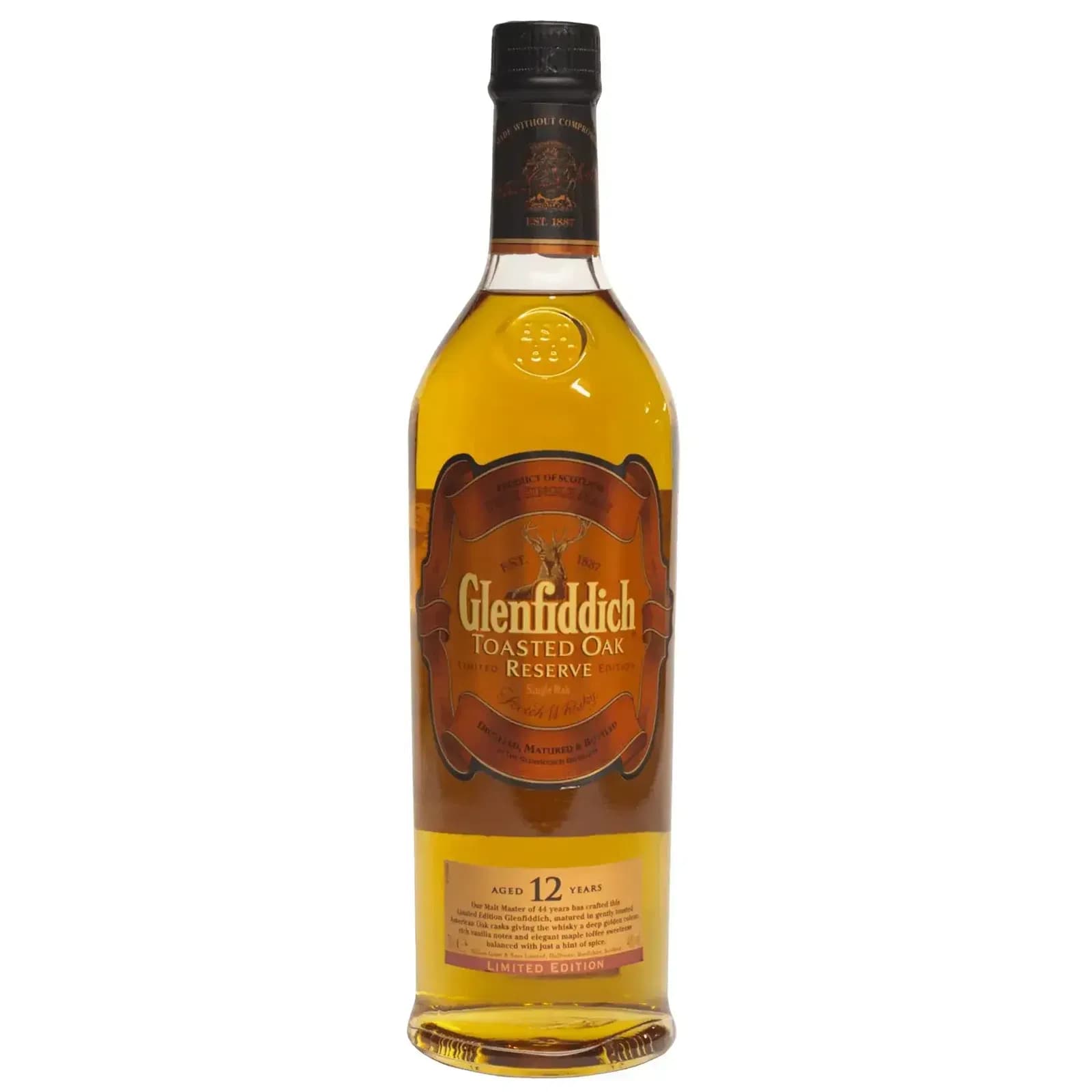 Glenfiddich 12 Years Old Toasted Oak Reserve