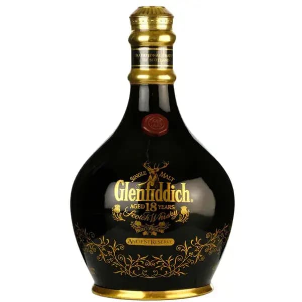 Glenfiddich 18 Years Old Ancient Reserve Black Decanter