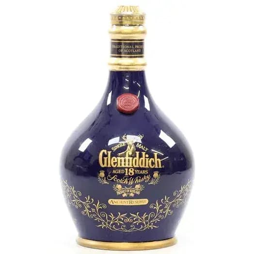 Glenfiddich 18 Years Old Ancient Reserve Blue Decanter