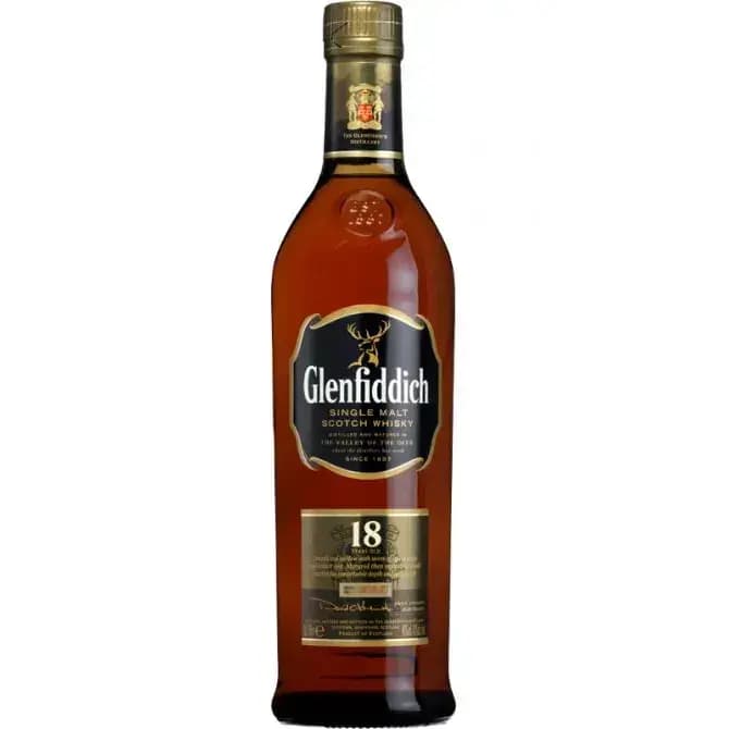 Glenfiddich 18 Years Old Matured In Small Batches